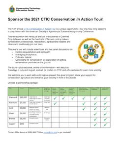 CTIC Tour Sponsorship 2021